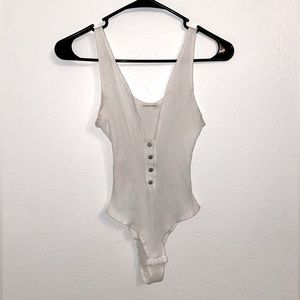 White Tank Bodysuit